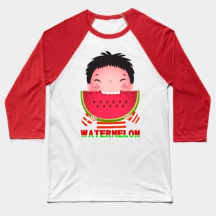 summer with watermelon Baseball T-Shirt